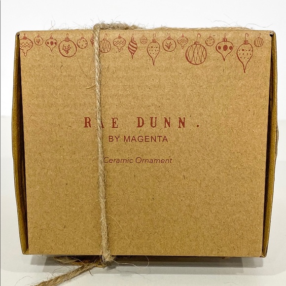 Rae Dunn Baby’s first Christmas ornament 2019 RED - Picture 2 of 2